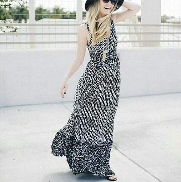 Anthropologie Plenty by Tracy Reese Seacoast Maxi dress XS NWT